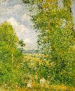 Camille Pissaro Resting in the Woods at Pontoise china oil painting reproduction